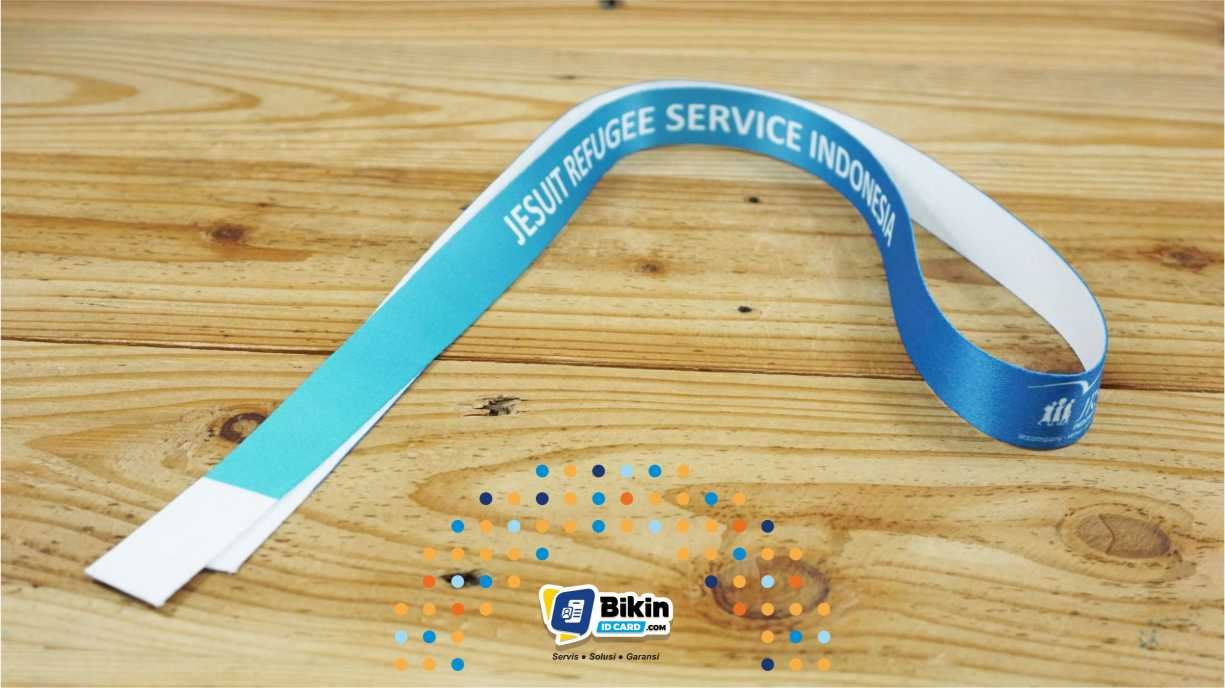 bahan lanyard