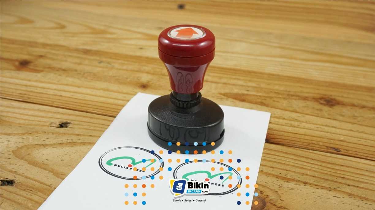 penggunaan stempel yang benar