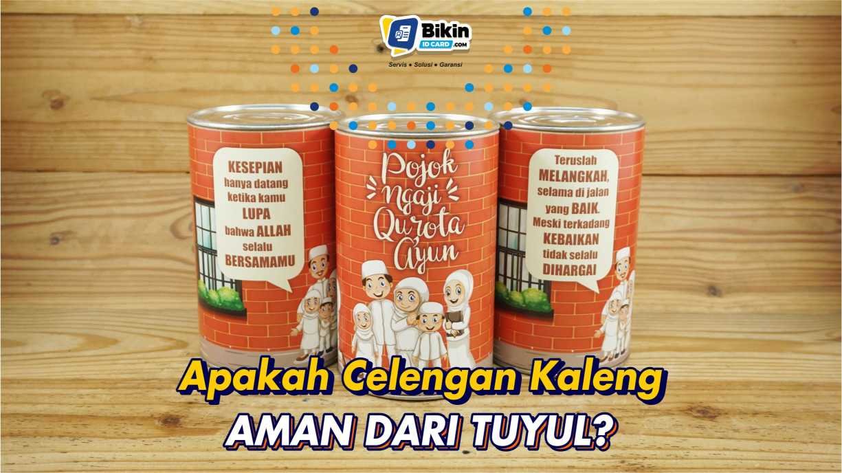 apakah celengan kaleng aman dari tuyul