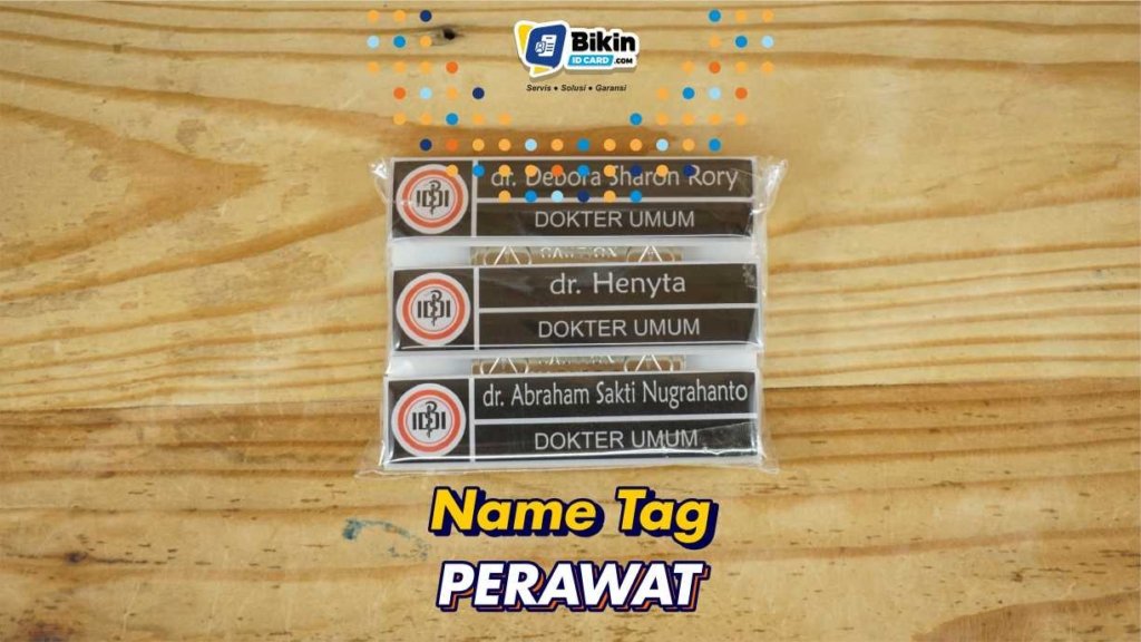 name tag perawat