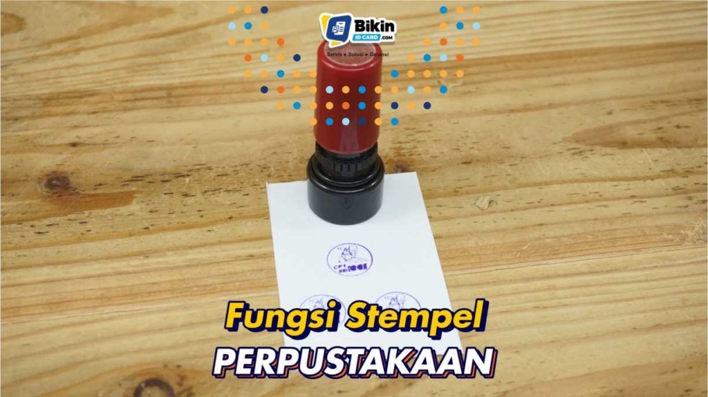 stempel perpustakaan
