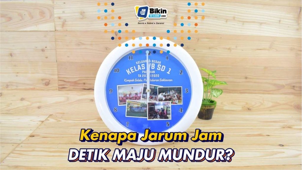 jarum jam maju mundur